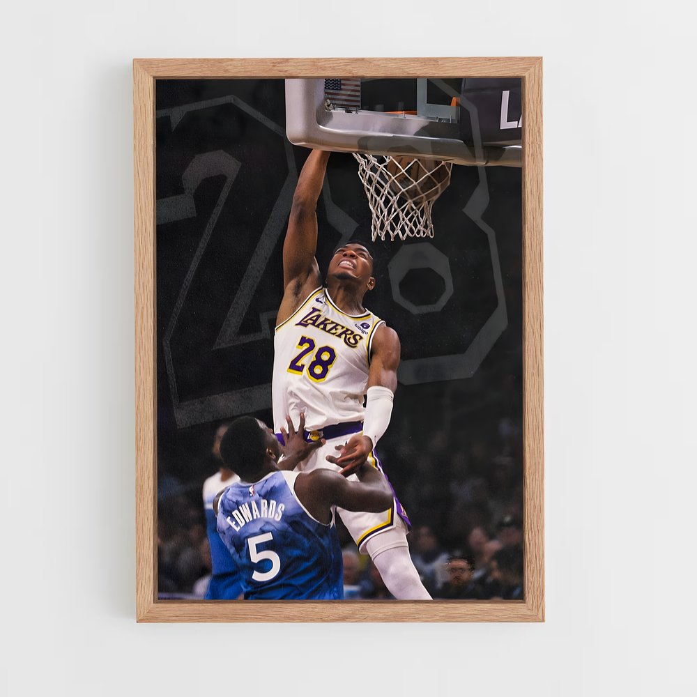 Poster Dunk de Rui – affiche Basketball (vue 4)